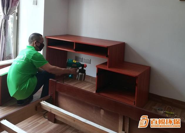 佛山專業(yè)除甲醛百悅環(huán)保裝修新房除甲醛